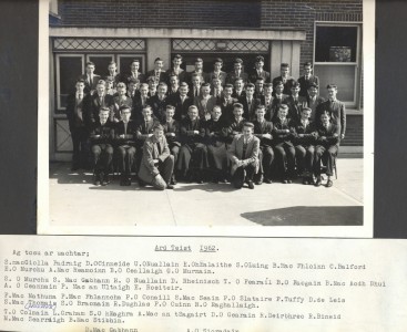 Leaving Cert Class of 1962